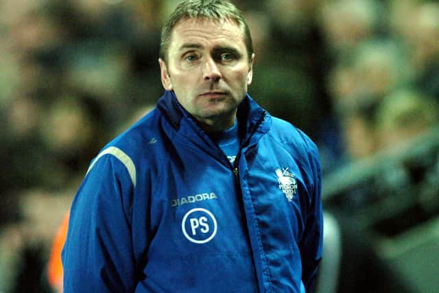 Former PNE manager Paul Simpson has joined the coaching staff at Bristol City