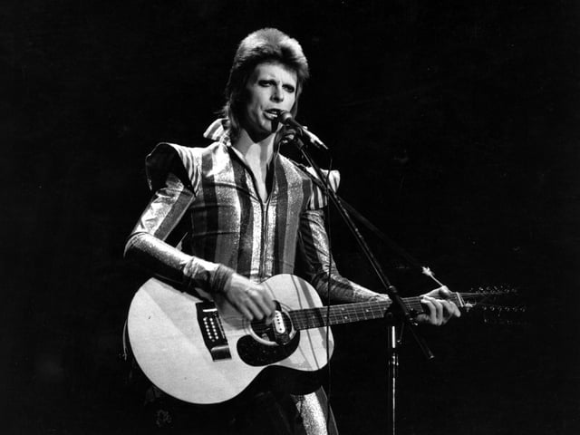 David Bowie has been banned from Preston Guild Hall for inciting youngsters