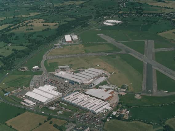 Unusual property for sale - Samlesbury airfield near Preston