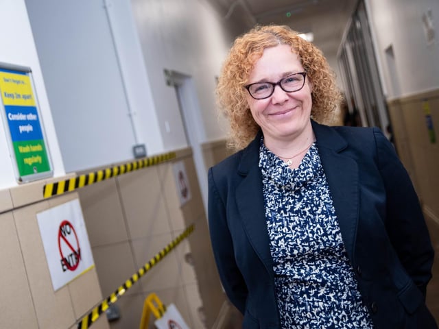 Morecambe Bay Academy principal Victoria Michael says a change to the sixth form has paid dividends
