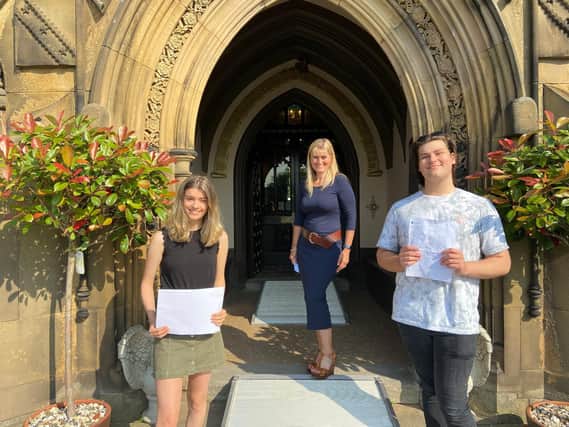 Scarisbrick School is celebrating  100 per cent pass rate at A Level