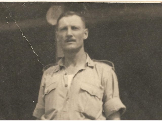 Edward Rozier in Bombay in 1942