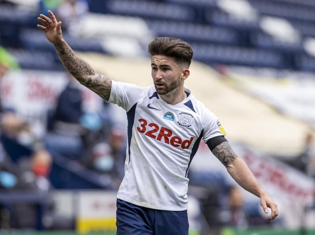 Preston North End striker Sean Maguire