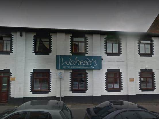 Waheed's Buffet and Banqueting Hall in Randall Street, Blackburn. Pic: Google