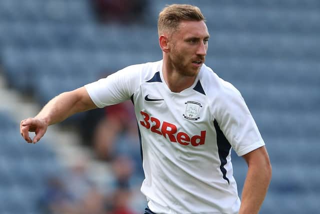 Striker Louis Moult has been out of action for more than a year