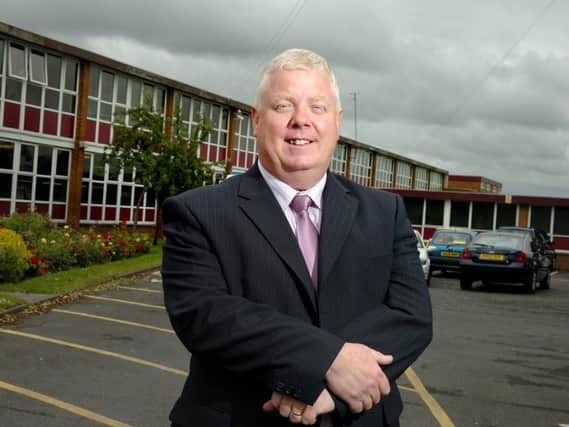 Chris Catherall is retiring after 17 and  a half years at Worden Academy, 10 as headteacher