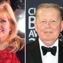 Linda Nolan and Bill Turnbull who are among the celebrities with cancer who have joined NHS doctors in urging the public to come forward for important checks.