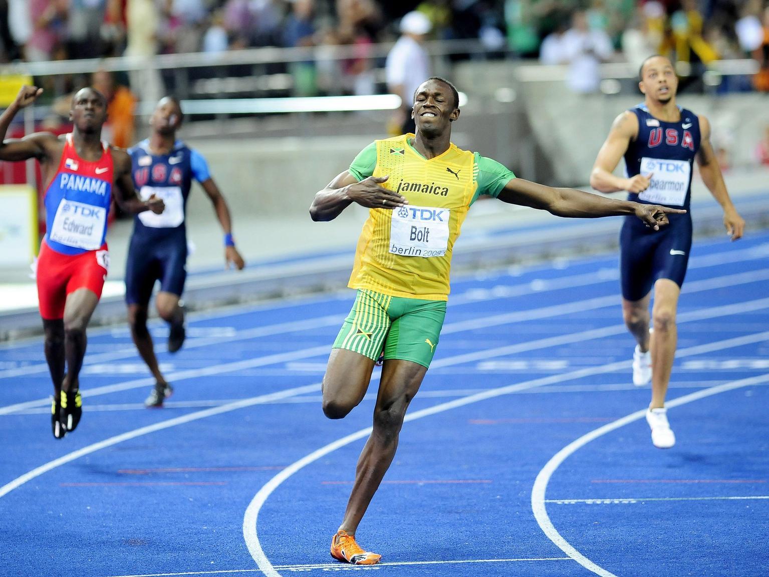 On this day Usain Bolt smashes 200m world record in Berlin