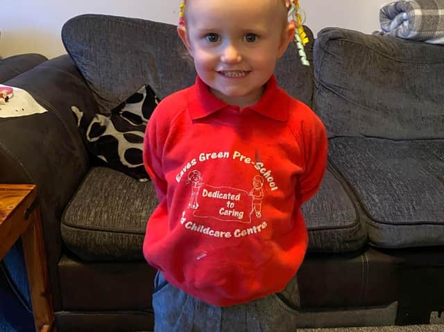 Eave Green Pre-School has raised £1,500 in a crowdfunding campaign to create a permanent tribute to little Lily-Mai.