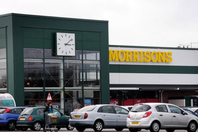 The Preston Morrisons car park where Angela Booth was seriously injured