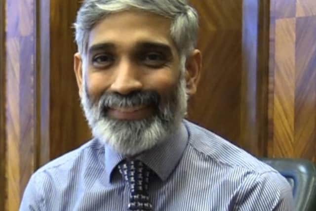 Dr Sakthi Karunanithi, Lancashire's director of public health
