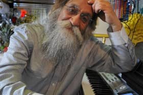 The talented artist and musician had thousands of friends and followers from around the world due to his positive approach to life