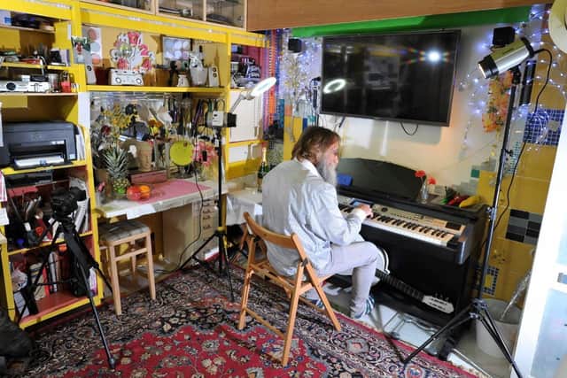 Jam Imani Rad spent years turning his Preston council flat into a wacky den of his art