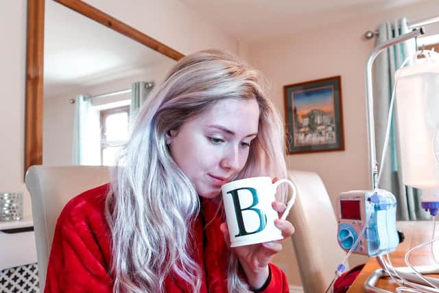 Beth uses her instagram and youtube channels to document her experience living with her invisible illness.