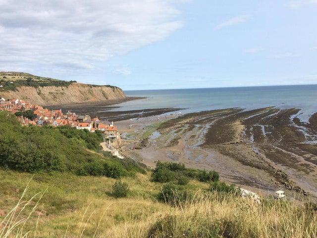 The mammoth Cleveland Way is over 100 miles long stretching from Helmsley, over the moors and down the coast to Filey. If you don't fancy the whole thing, there are fabulous views on the stretch from Sea Life to Cloughton.