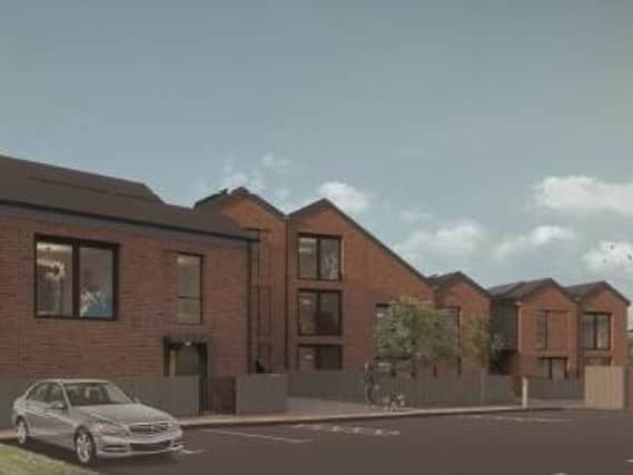 Artists’ impression of site - Station Road view