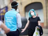 People not wearing masks and participants in unlawful gatherings can be fined starting at £100