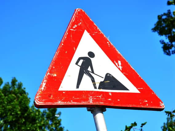 Roadworks are planned across the region for the coming week