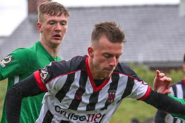 Elliot Newby scored twice for Chorley (photo: Stefan Willoughby)
