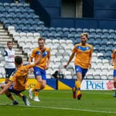 Josh Harrop smashes in the fourth goal