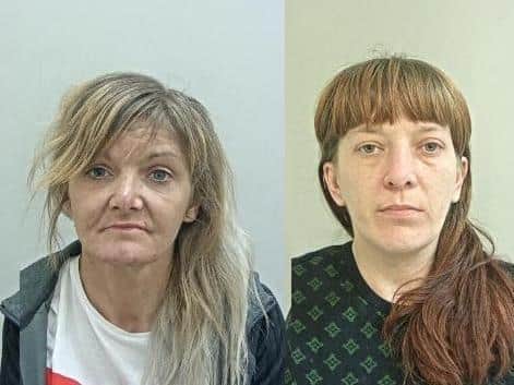 Sheena Thomason (left) and Stacey Cummings (right). (Credit: Lancashire Police)