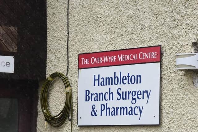 The now closed Hambleton Practice, which was a satellite branch of the Over Wyre Medical Centre, on Wednesday, September 2, 2020 (Picture: Daniel Martino for JPIMedia)