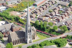 St Walburge's Catholic Church spire