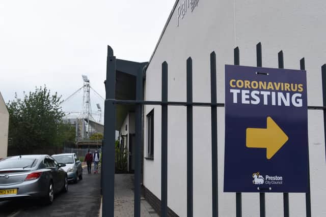 Preston's Covid testing has increased, but so has its case rate