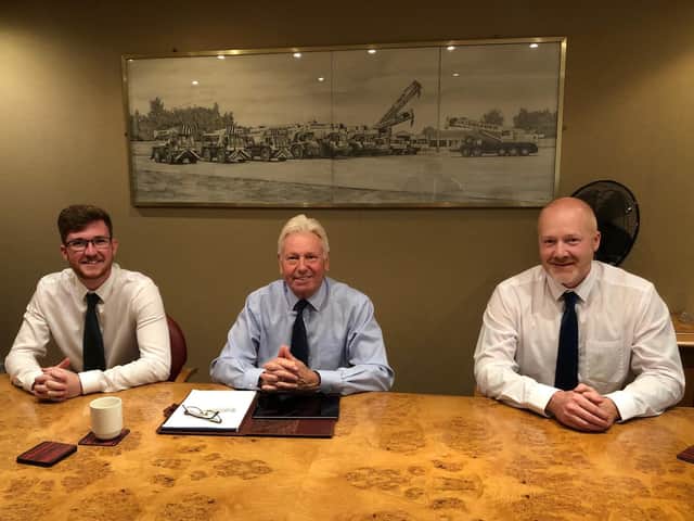 Harry Longworth, Martin Ainscough, and Stuart Clewlow