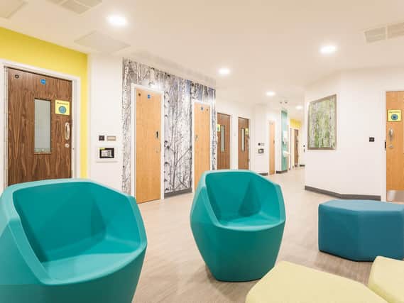 The modern and peaceful interior of the Skylark Centre, new
rehabilitation unit at Royal Preston Hospital
Picture: DAVID SIMMONS ARCHI-IMAGE