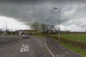 Access to the new estate had originally been proposed to come from a new exit off this roundabout on Tabley Lane (image: Google)