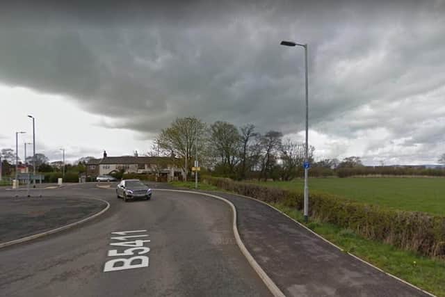 Access to the new estate had originally been proposed to come from a new exit off this roundabout on Tabley Lane (image: Google)