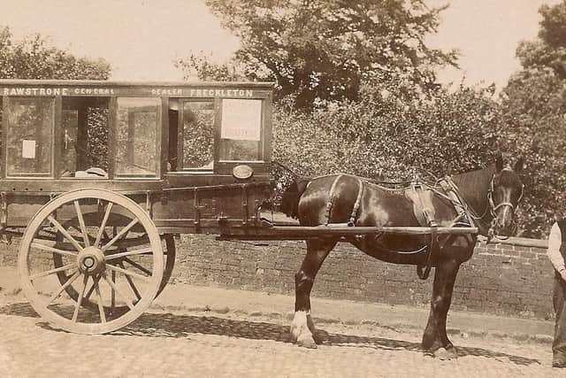 Elijah Rawstrone who in the late 19th century and early 20th century traded from his shop in Bunker Street, Freckleton. In 1911 he was described as a hardware dealer and licenced hawker