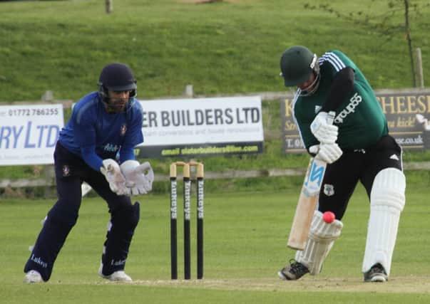 Action from Fulwood & Broughton against Longridge (photo: Steven Taylor Photography)