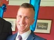 Andrew Wallbank (pictured) was killed after an Audi A4 crashed into the rear of his Suzuki motorbike on the M55. (Credit: Lancashire Police)