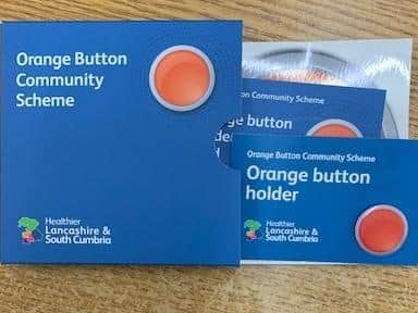 The Orange Button Community Scheme is being launched on World Suicide Prevention Day.