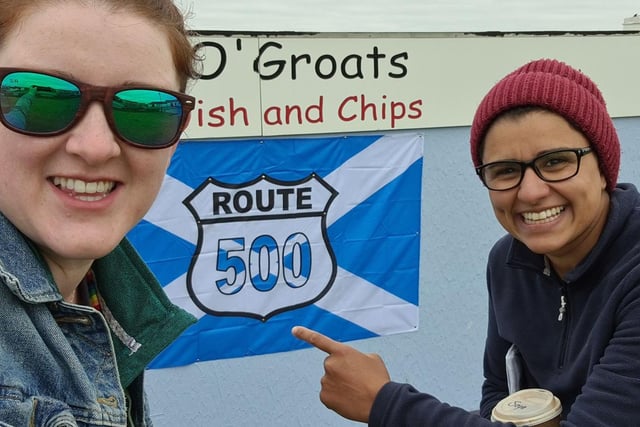 They had planned to go to Borneo, Singapore and Mauritius to visit Tashs family but instead they decided to hire a classic VW campervan and drove the NC500 Scottish coast route for two weeks.