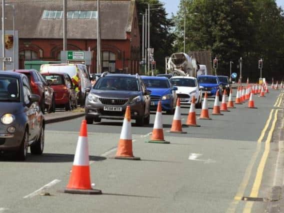 The pop-up lane in Riversway attracted anger from motorists who said it was not used by many cyclists