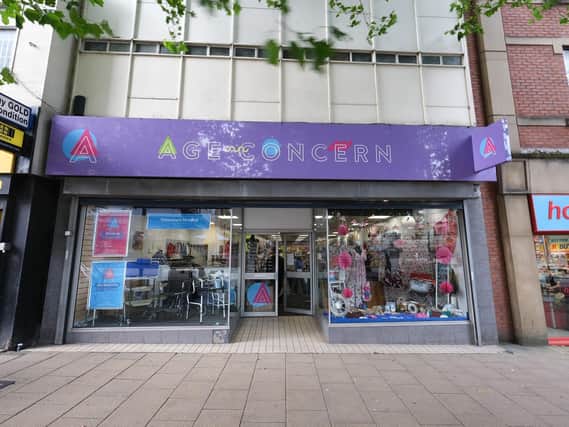 The Age Concern charity shop in Market Place, Preston reopens tomorrow (Friday, September 11). Pic: Google