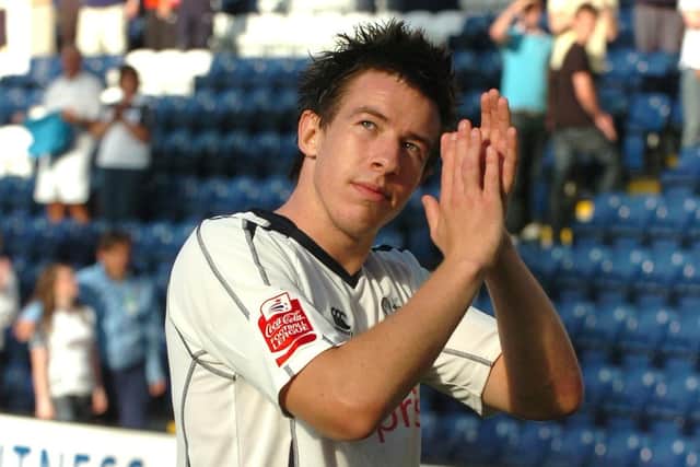 Sean St Ledger says his farewells to the PNE fans at the final whistle