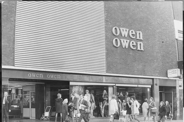 Owen Owen, in Fishergate, in 1970