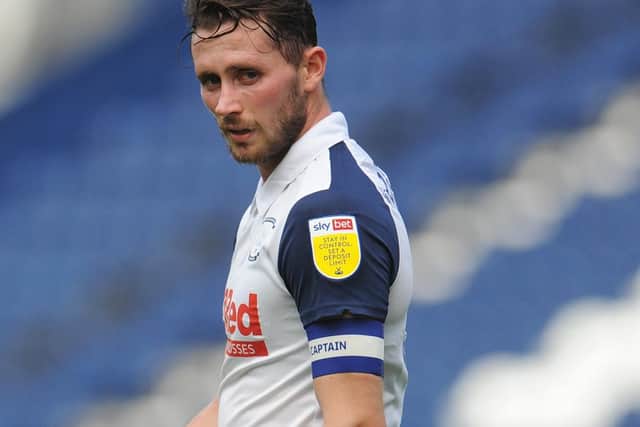 Alan Browne wore the PNE skipper's armband against Swansea