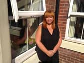The only way that Liz can see her mother June is through her bedroom window at the Penwortham care home