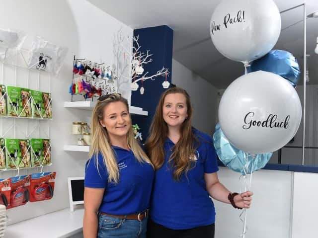 The Paw Pack opened last week and offer dog grooming and walking services to owners in Preston