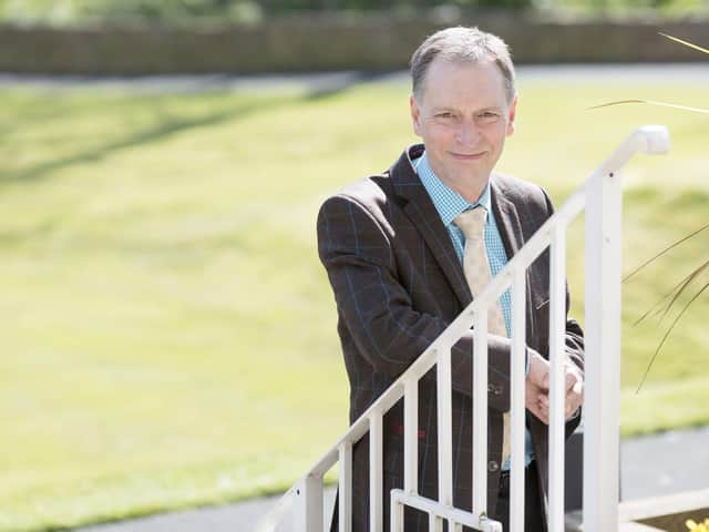 Stephen Greenhalgh who recently retired as Chief Executive of St Catherine's Hospice at Lostock Hall, Preston