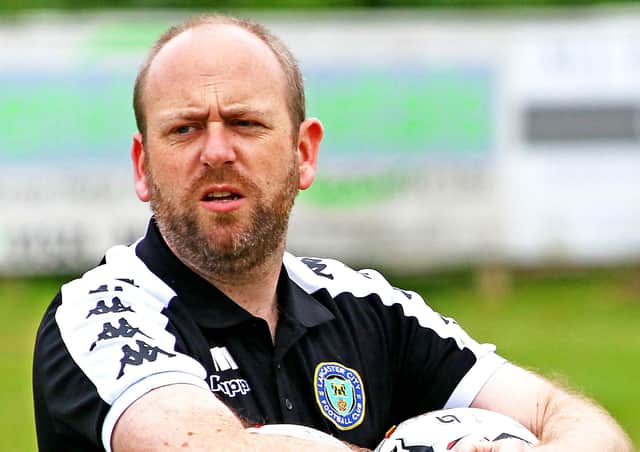 Manager Mark Fell (photo: Tony North)