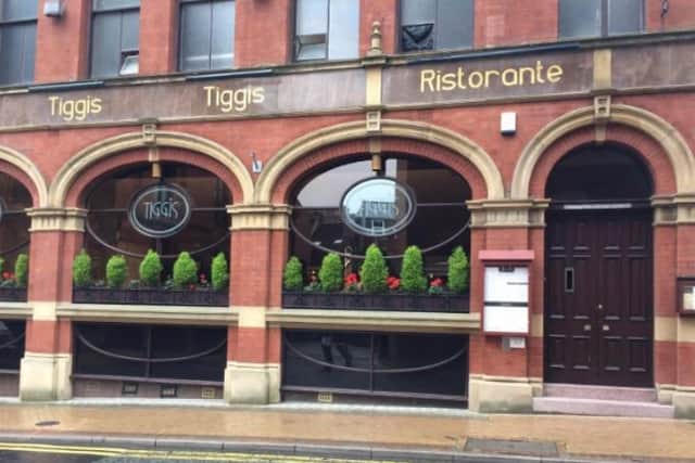 The eye-catching building housed Tiggis restaurant for almost 40 years.