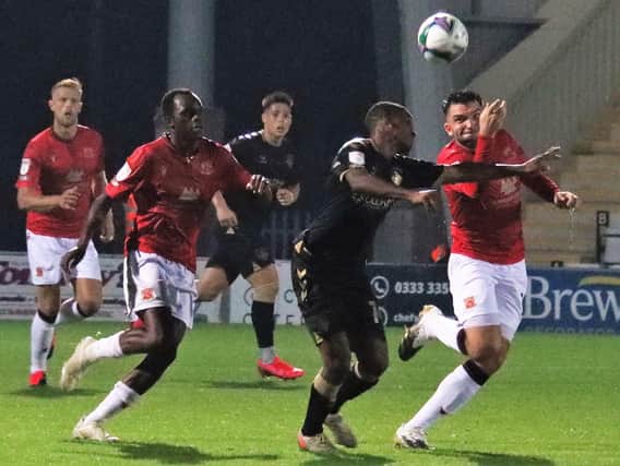 Morecambe defeated Oldham Athletic in midweek