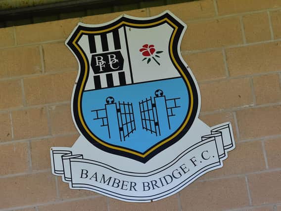 Bamber Bridge have had to suspend all football activity