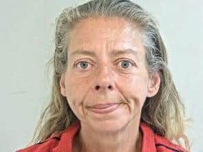 Claire Neville (pictured) has been hit with a three-year Criminal Behaviour Order after exploiting a man with dementia for money. (Credit: Lancashire Police)